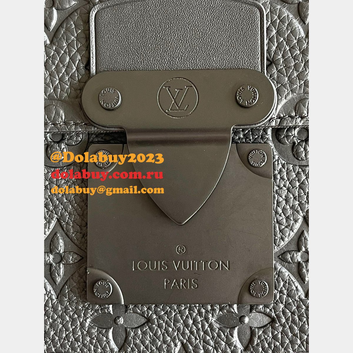 High Quality Replica Louis Vuitton S Lock A4 Pouch M80560 Macassar