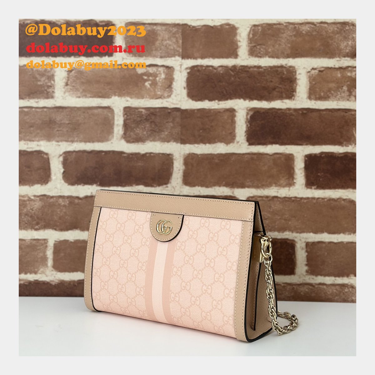 UK GG Supreme Gucci Replicas Ophidia Shoulder 503877 Bag