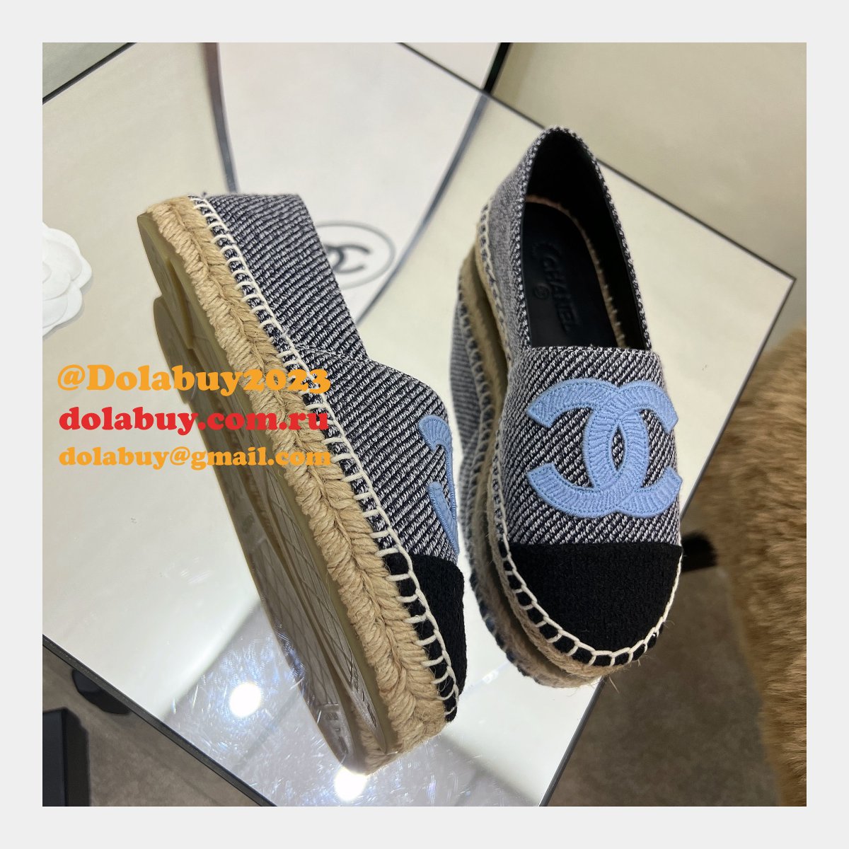 Top Quality Fashion CC ESPADRILLES SHOESE