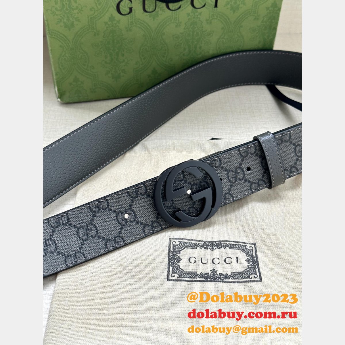 Knockoff Best GG38mm 1:1 Mirror belt