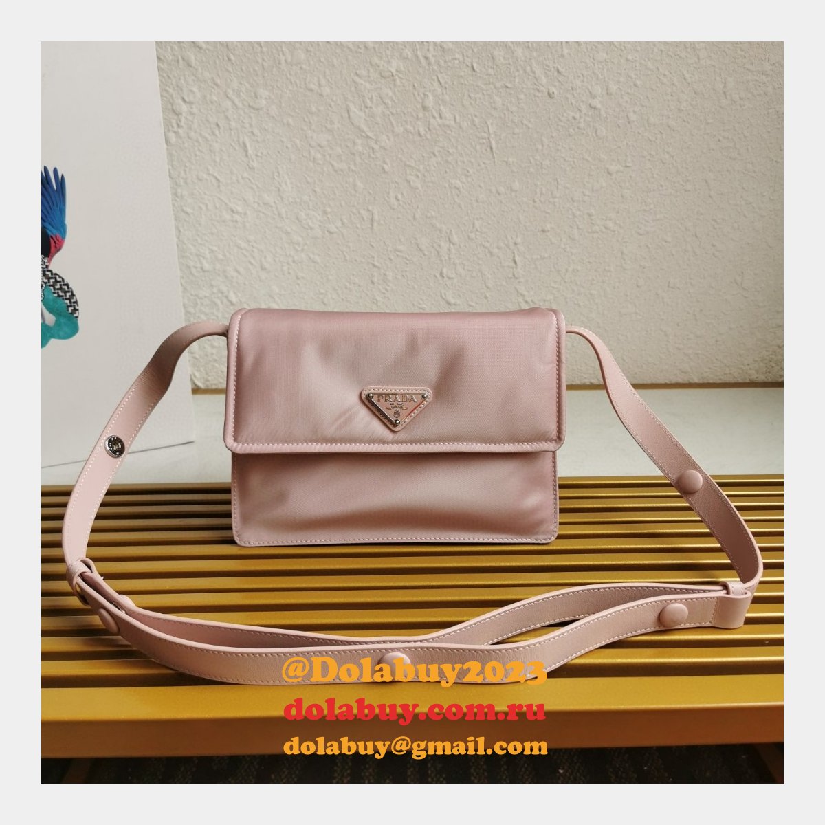 Prada Replica Padded Re-nylon 1BD313 Shoulder 1:1 Mirror Bag