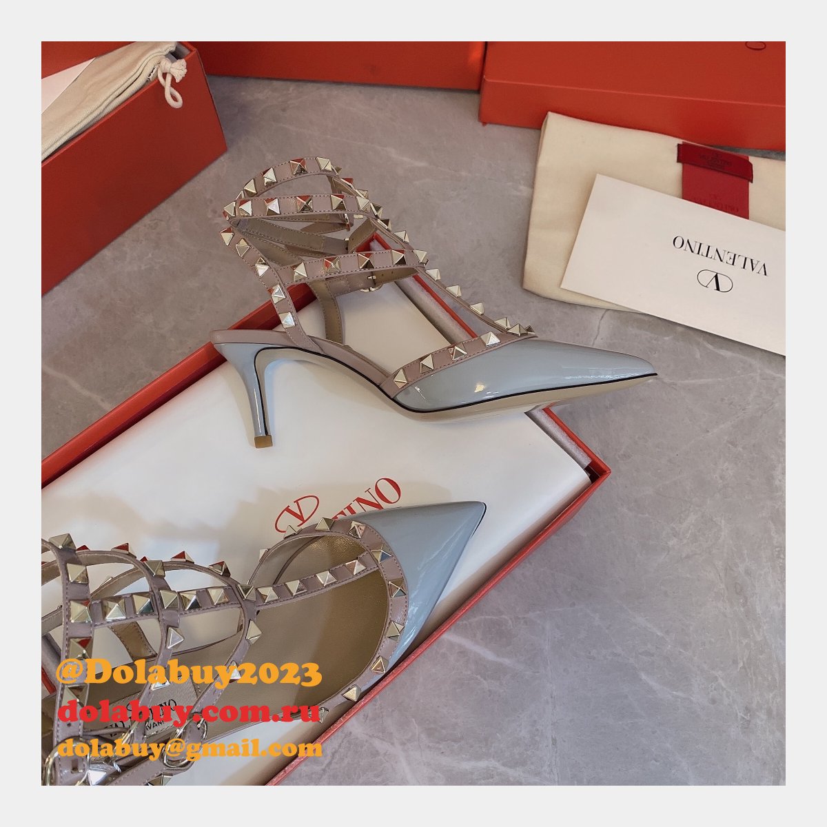 Fashion Valentino high heels Perfect Cheap High End Replica