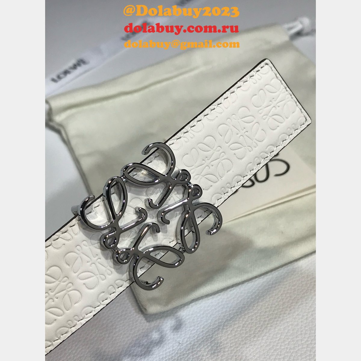 Best High-Quality 3.2CM Width Loewe Replica Belts Buckle