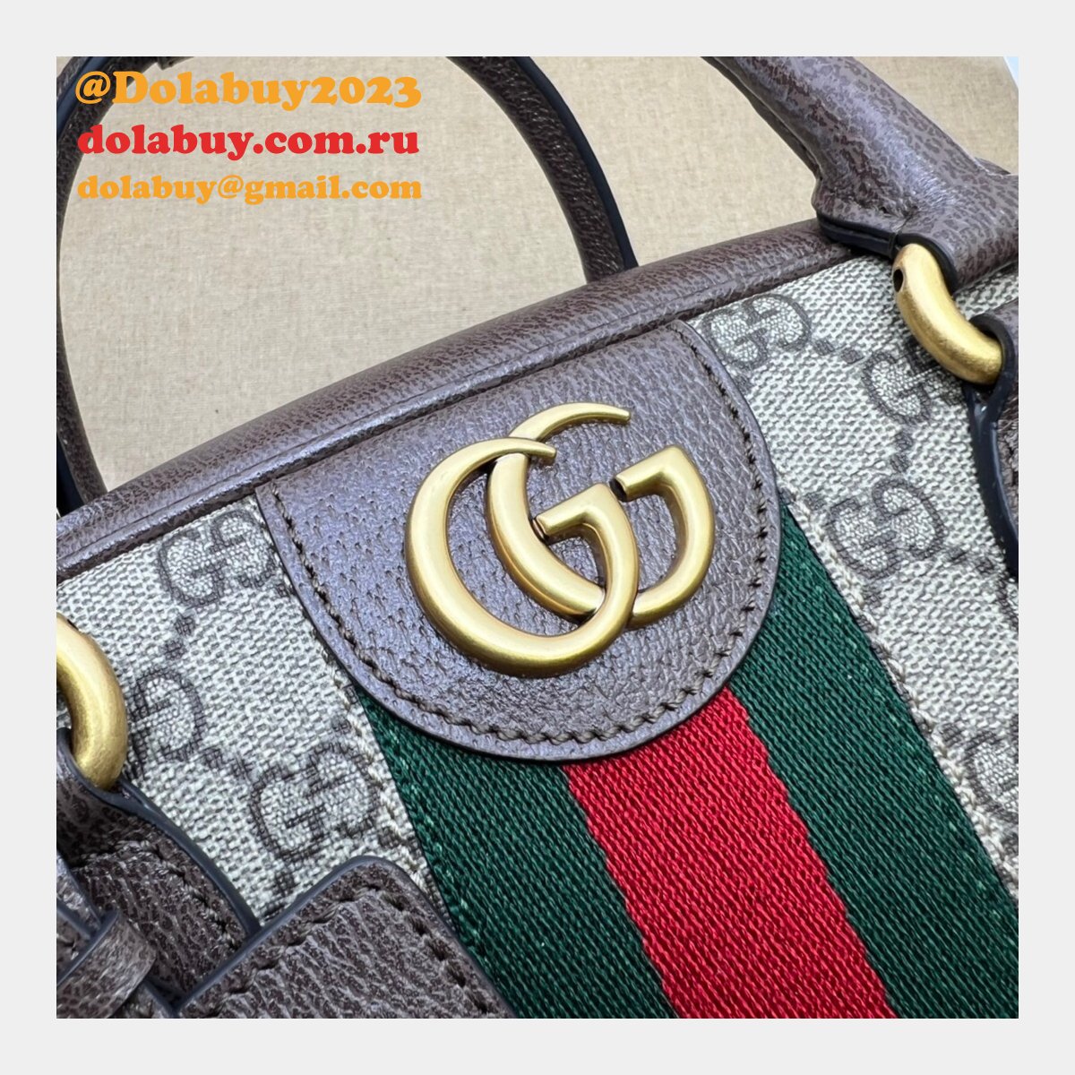 Wholesale Gucci Replica Savoy Duffle Bowling Men 723309 Bag