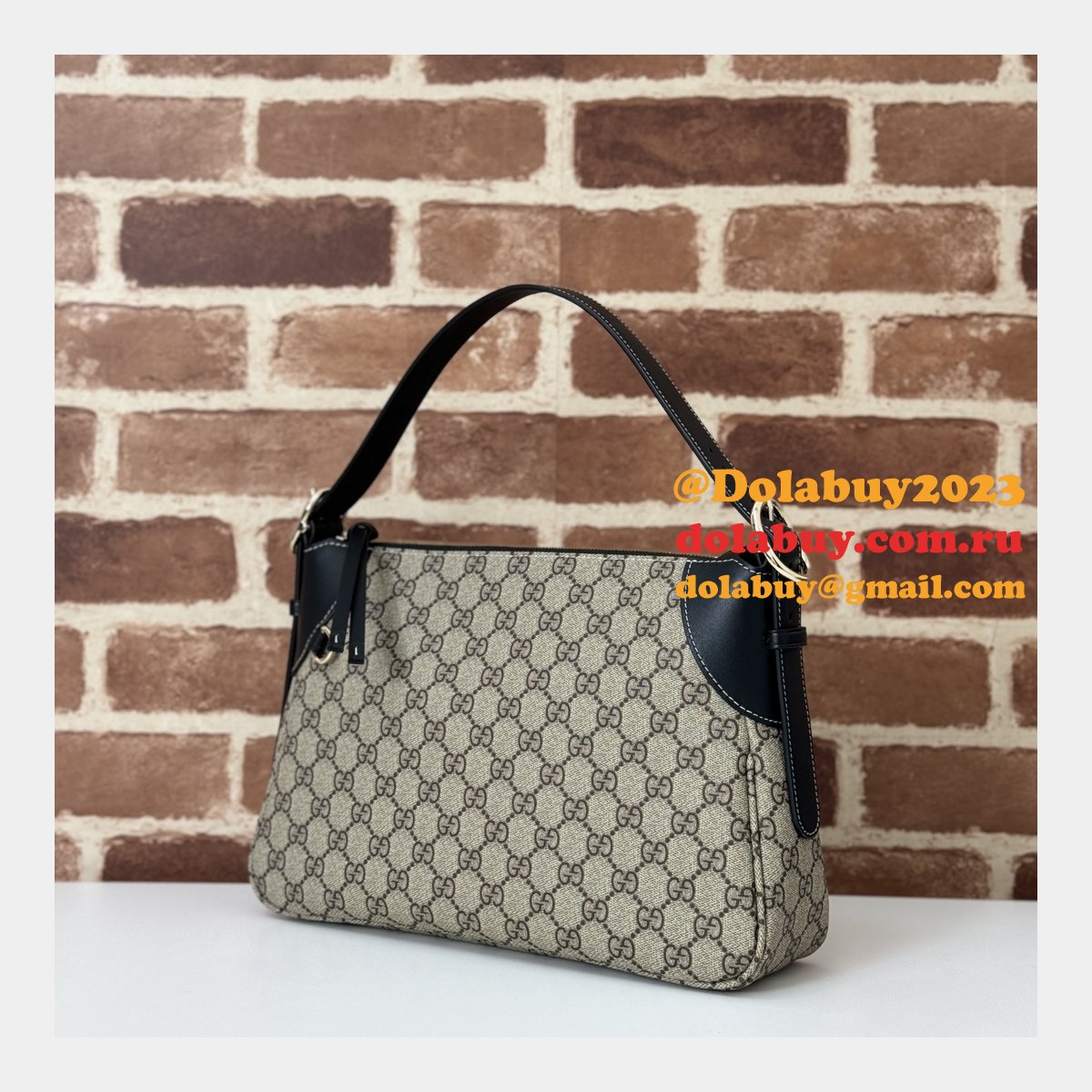 Gucci Luxury Copy Mirror GG Emblem 815216 Shoulder Bag