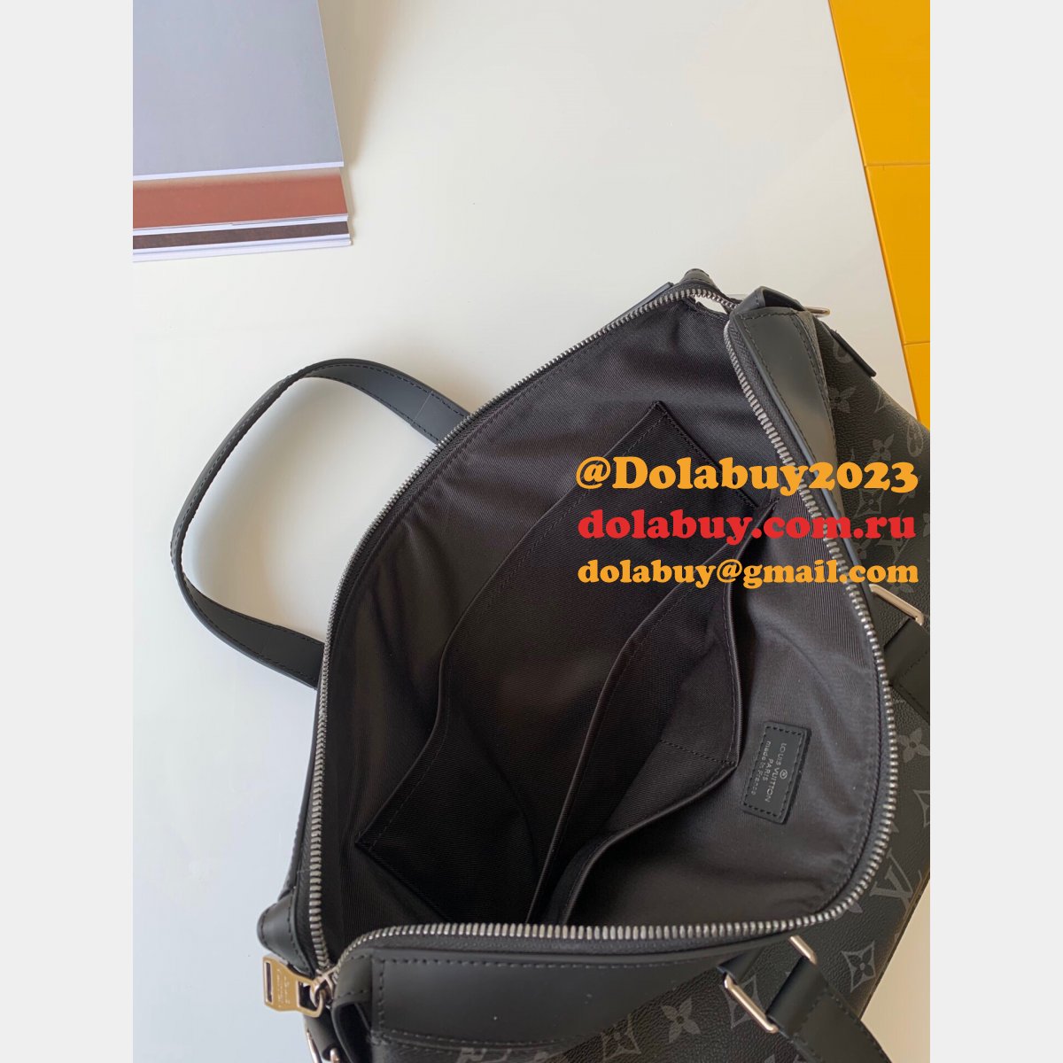 Replicas LV Briefcase Explorer Monogram Eclipse Canvas M40566