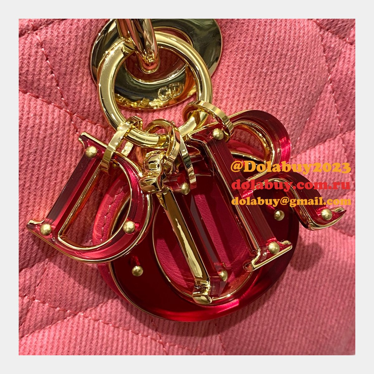 Wholesale High Quality Dior Fake 26cm Lady Designer Bag Online