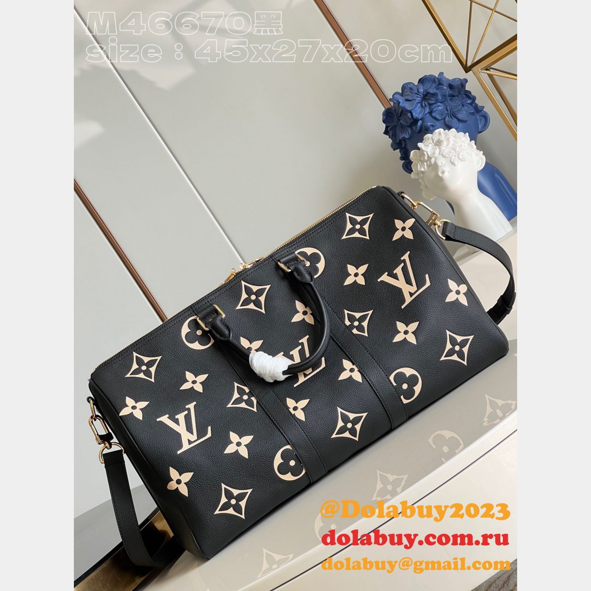 Keepall Bandoulière 45 Knock Off Louis Vuitton M46670/M46671 Bag