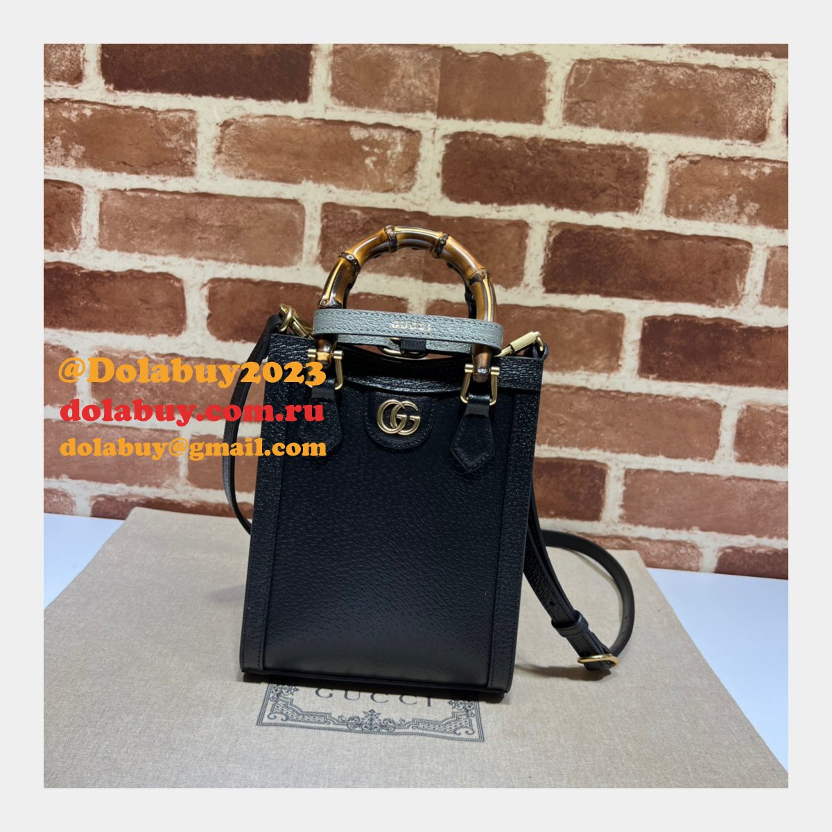 Gucci Replicas Diana 1:1 Mirror Tote Perfect 739079 Bag