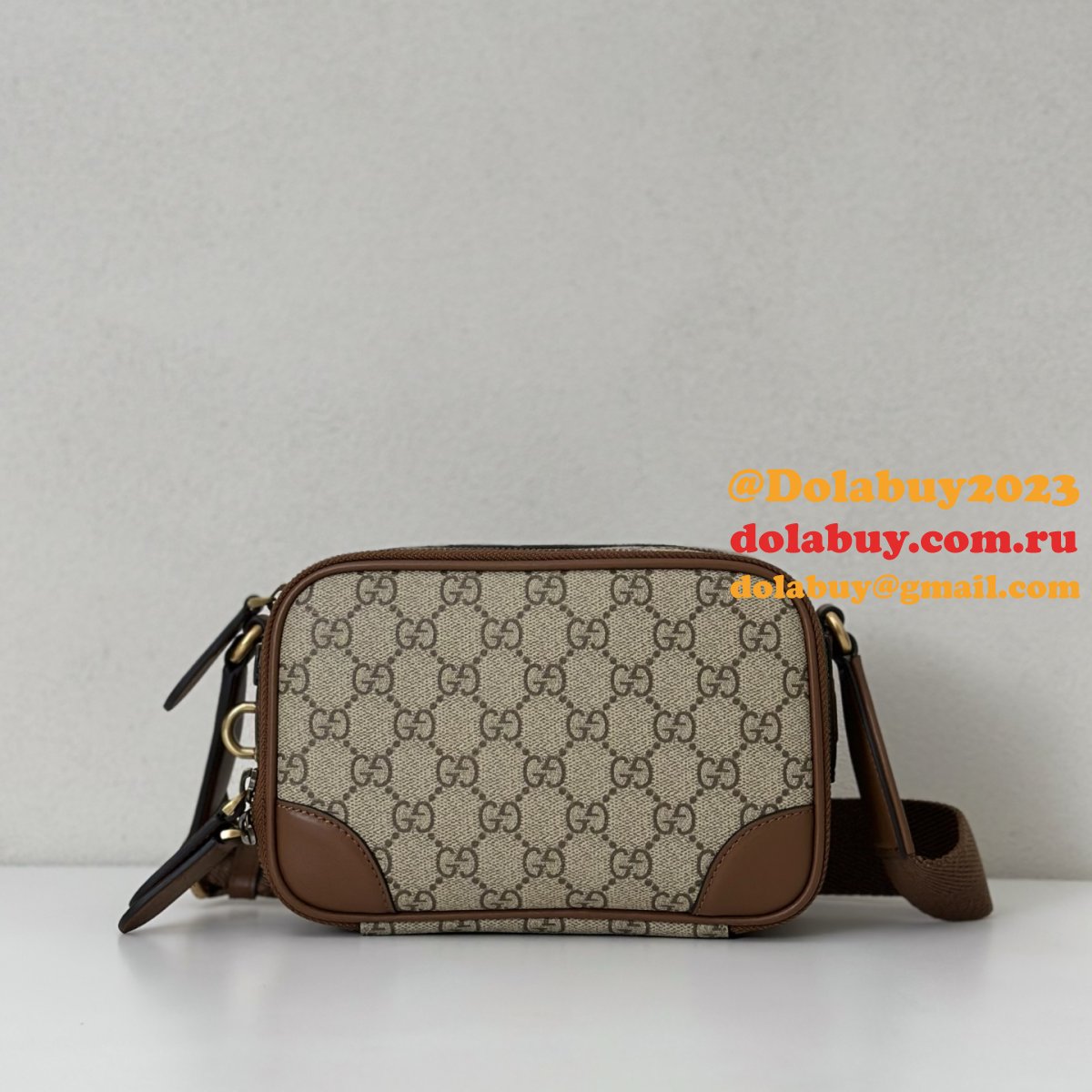 Gucci GG Emblem Super Mini 821217 Designer Replica Bag