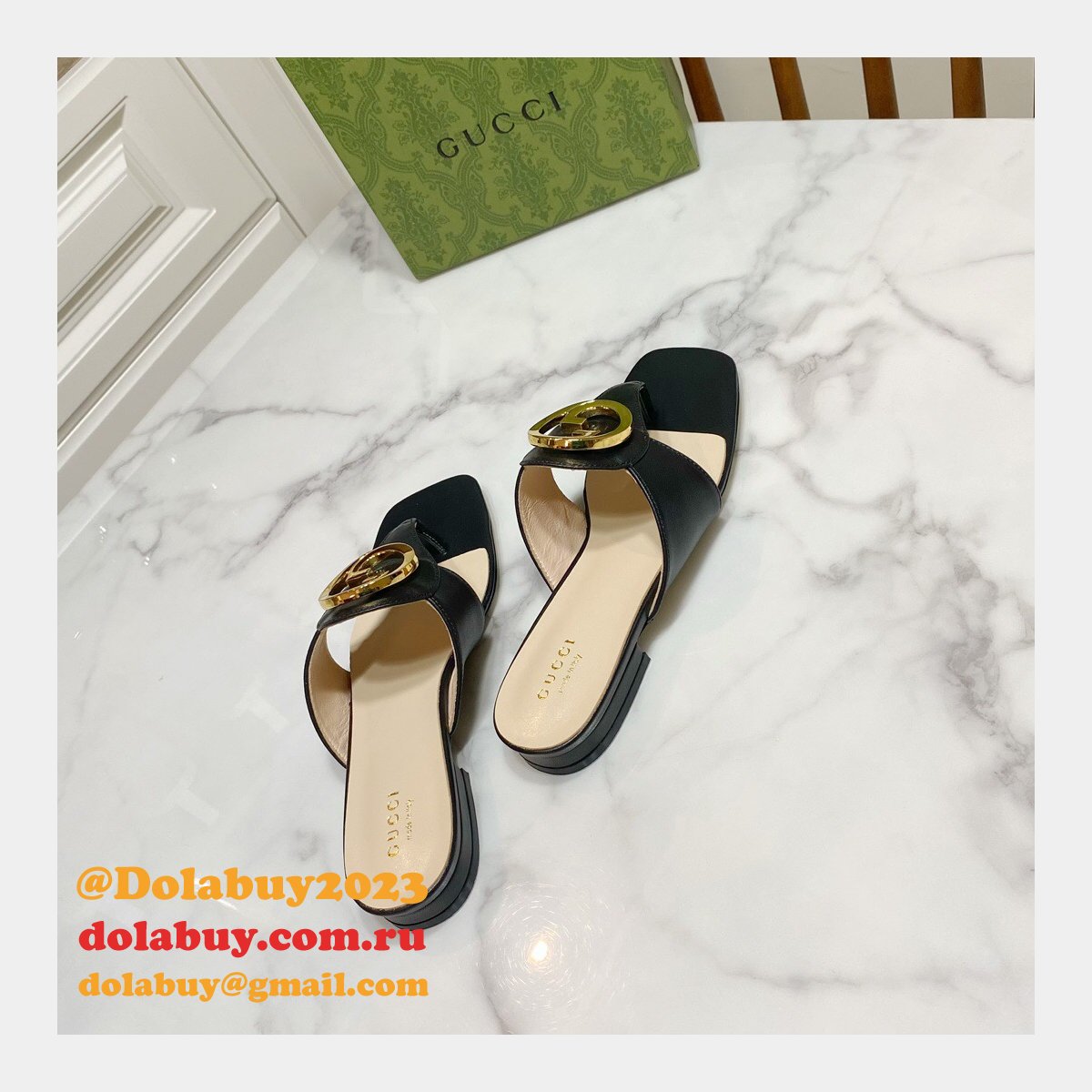 buy 1:1 mirror replica G*u*i blondie shoes online sale