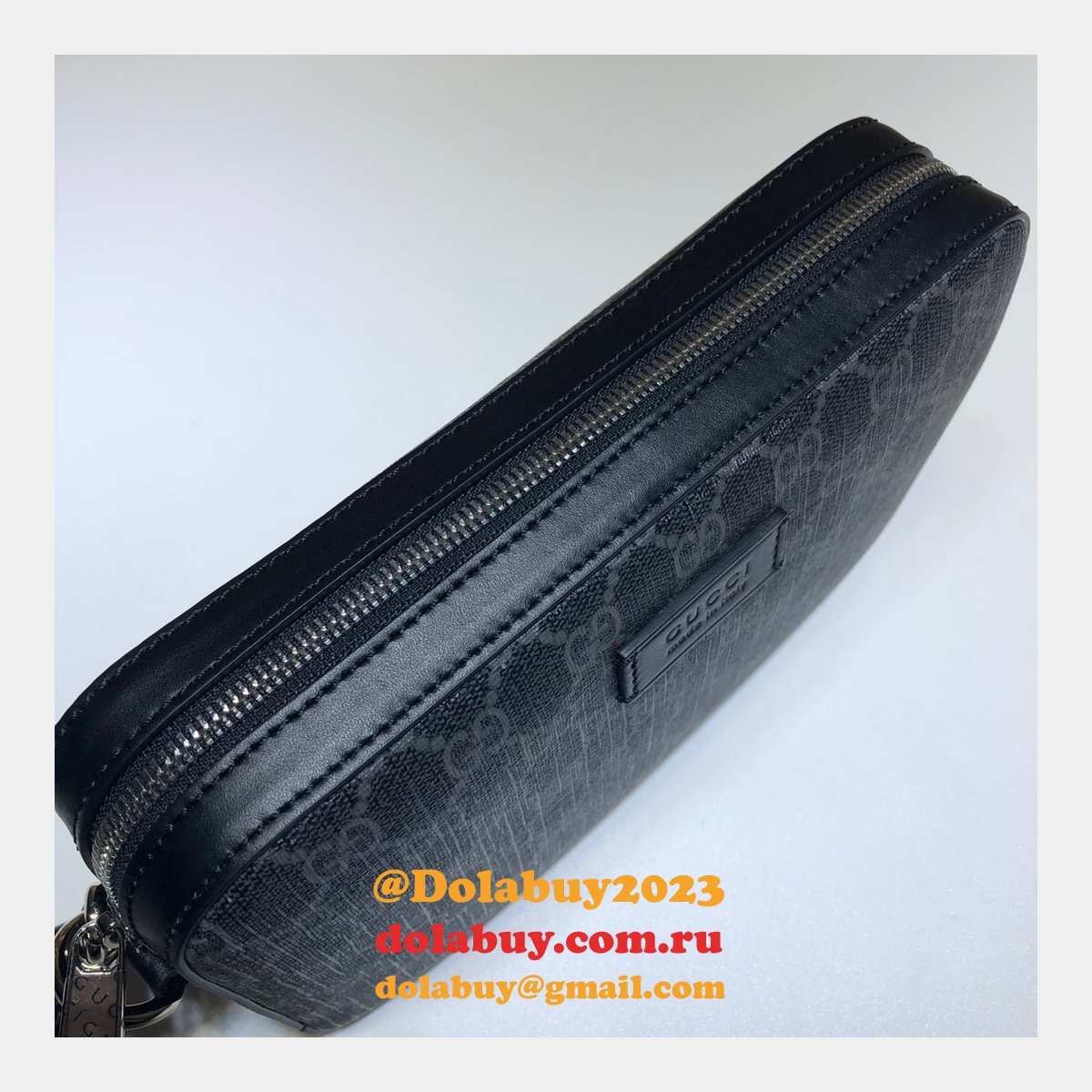 Designer GG Black Mens Top Quality 495562 Gucci Replica Bag
