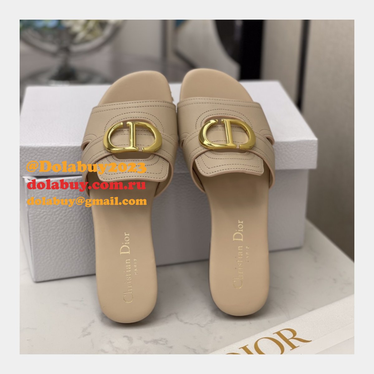 Top Quality Replica Christian Dior AW Montaigne CD Shoes