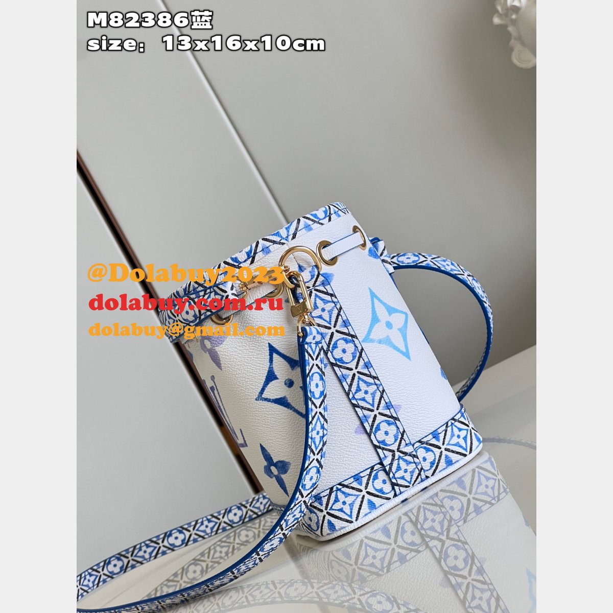 Nano Noé Autres Toile M82386 Inspired Louis Vuitton Designer Bag