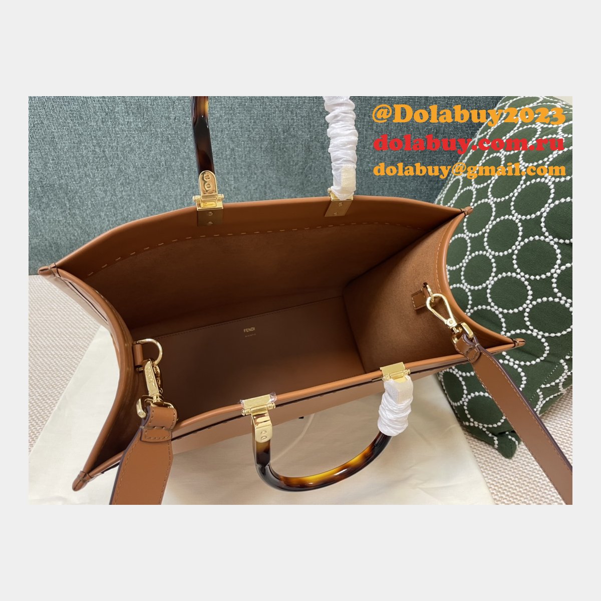 Best Knockoff FENDI TOTE Sunshine SMALL HANDBAG