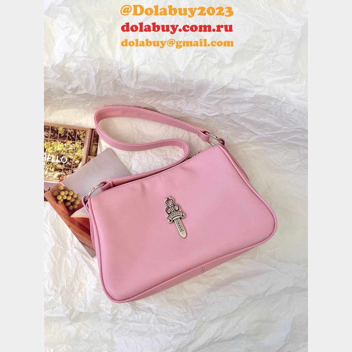 Best Chrome Hearts Replica Silver Hardware Chicken Nuggets Bag