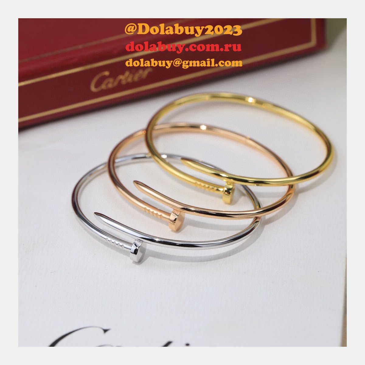 Cheap 1:1 Mirror Cartier love Bracelet Wholesale