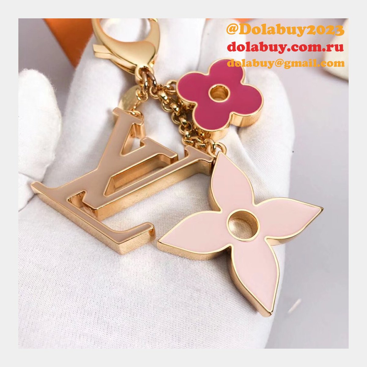 Replica Louis Vuitton Facettes Bag Charm Many Colors