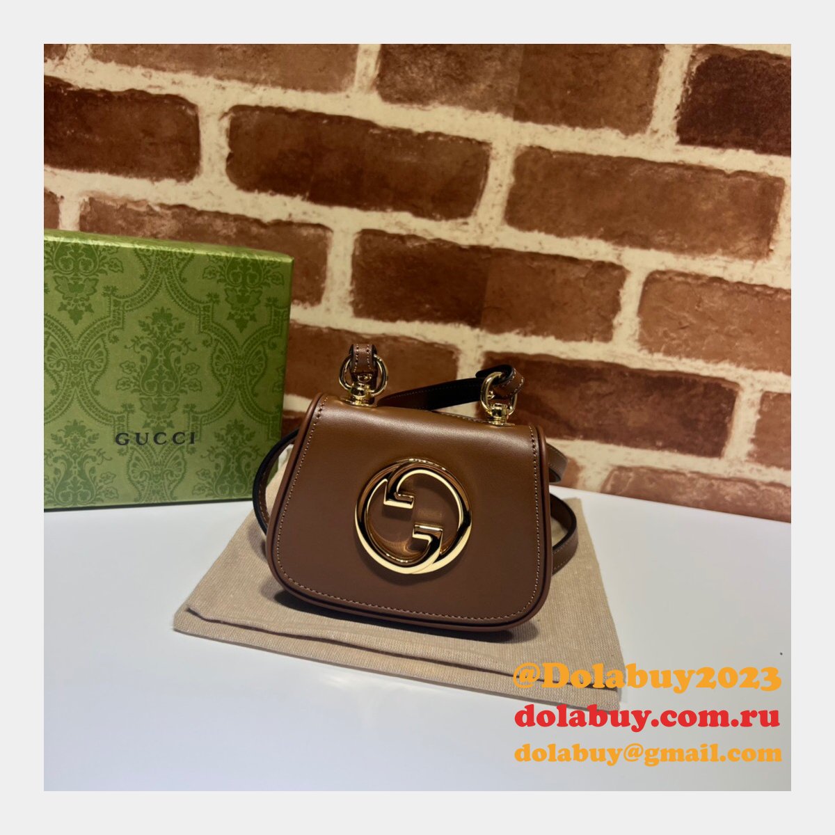 designer G*u*i high quality 698635 blondie card case wallet