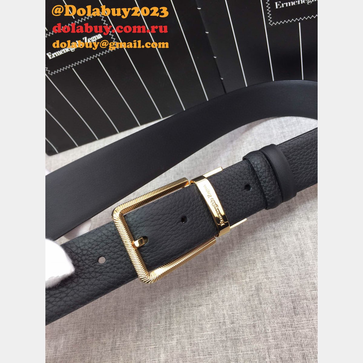 cheap G*u*i 35mm ermenegildo zegna belts for men