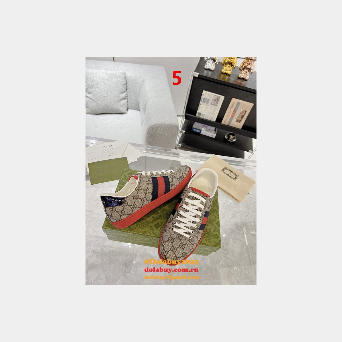 Top Quality ACE EMBROIDERED SNEAKER