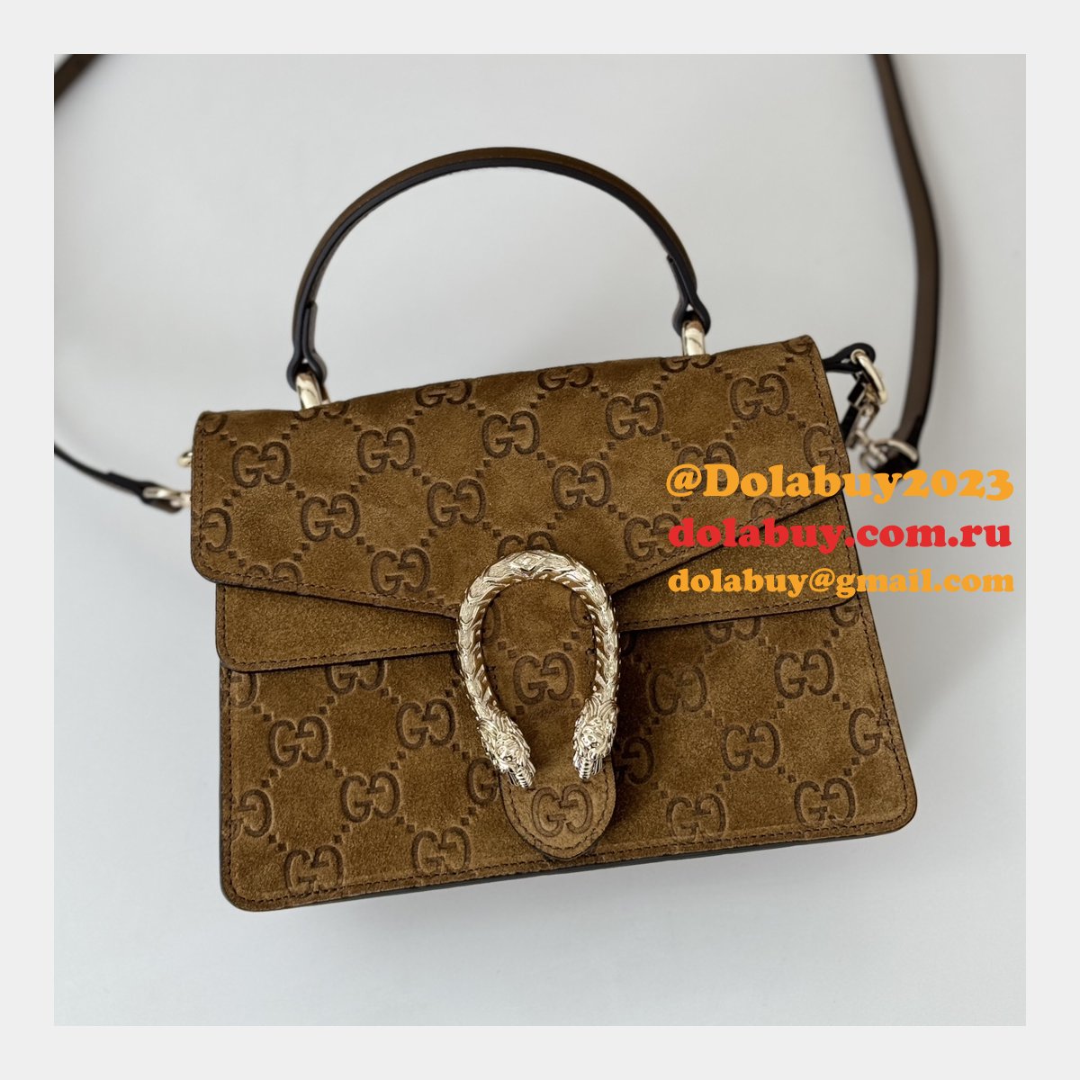 Dionysus Gucci Duplicate Top Handle 813400 Brown Bag