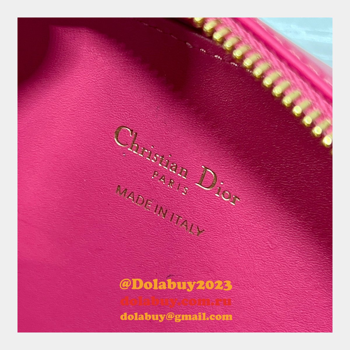 Buy Cheap Replica Dior 1293 Bobby Ophidia CD Signature Bag