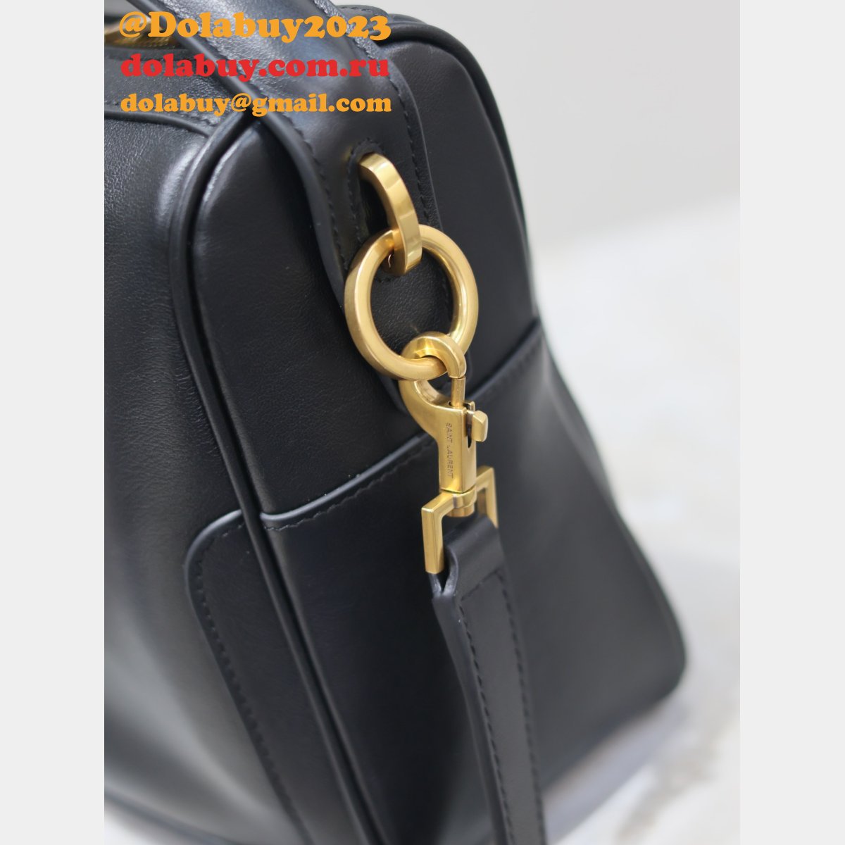 Saint Laurent Replica Camera Top-Handle 753826 Black Bag