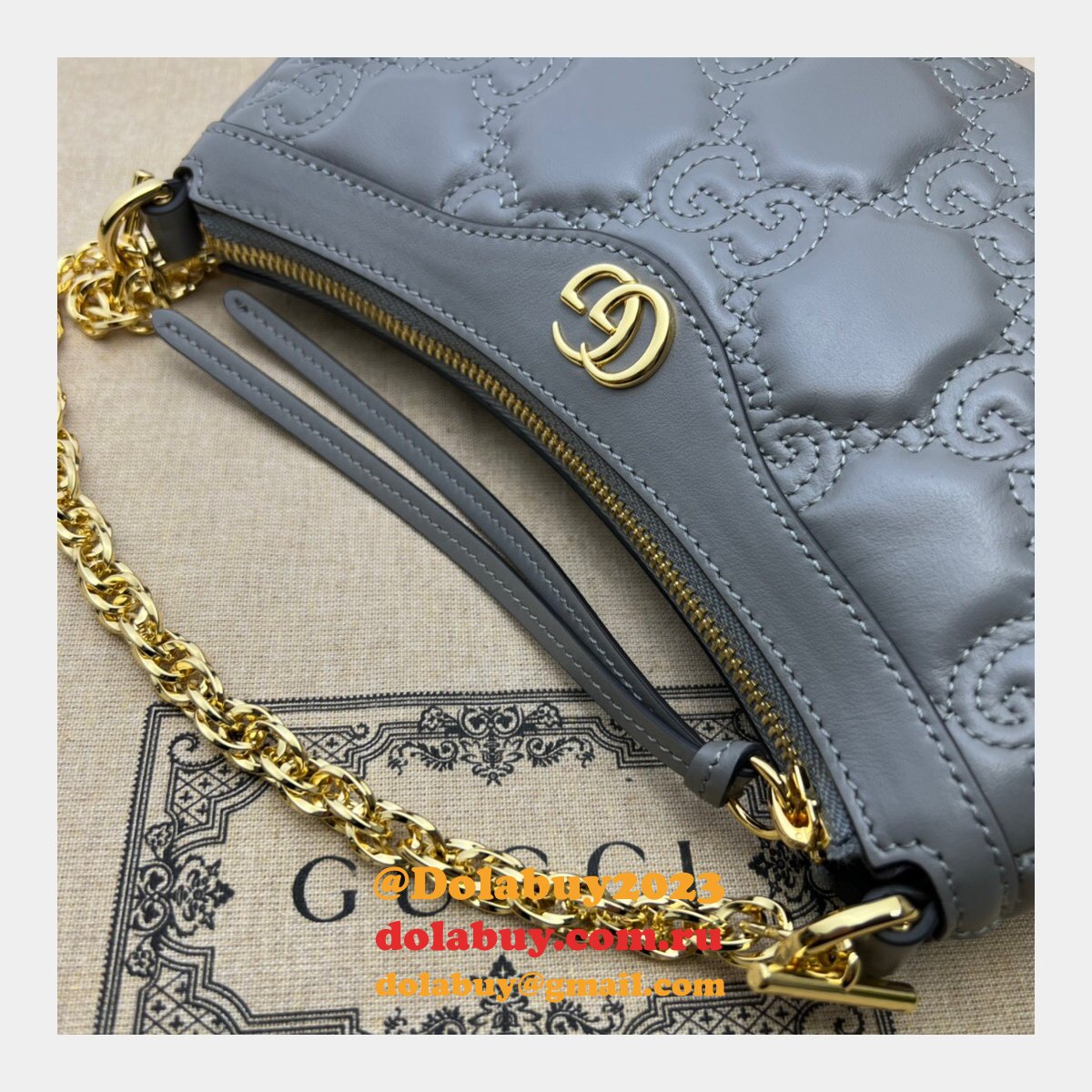 best G*u*i gg aaa+ matelassé luxury 735049 handbag