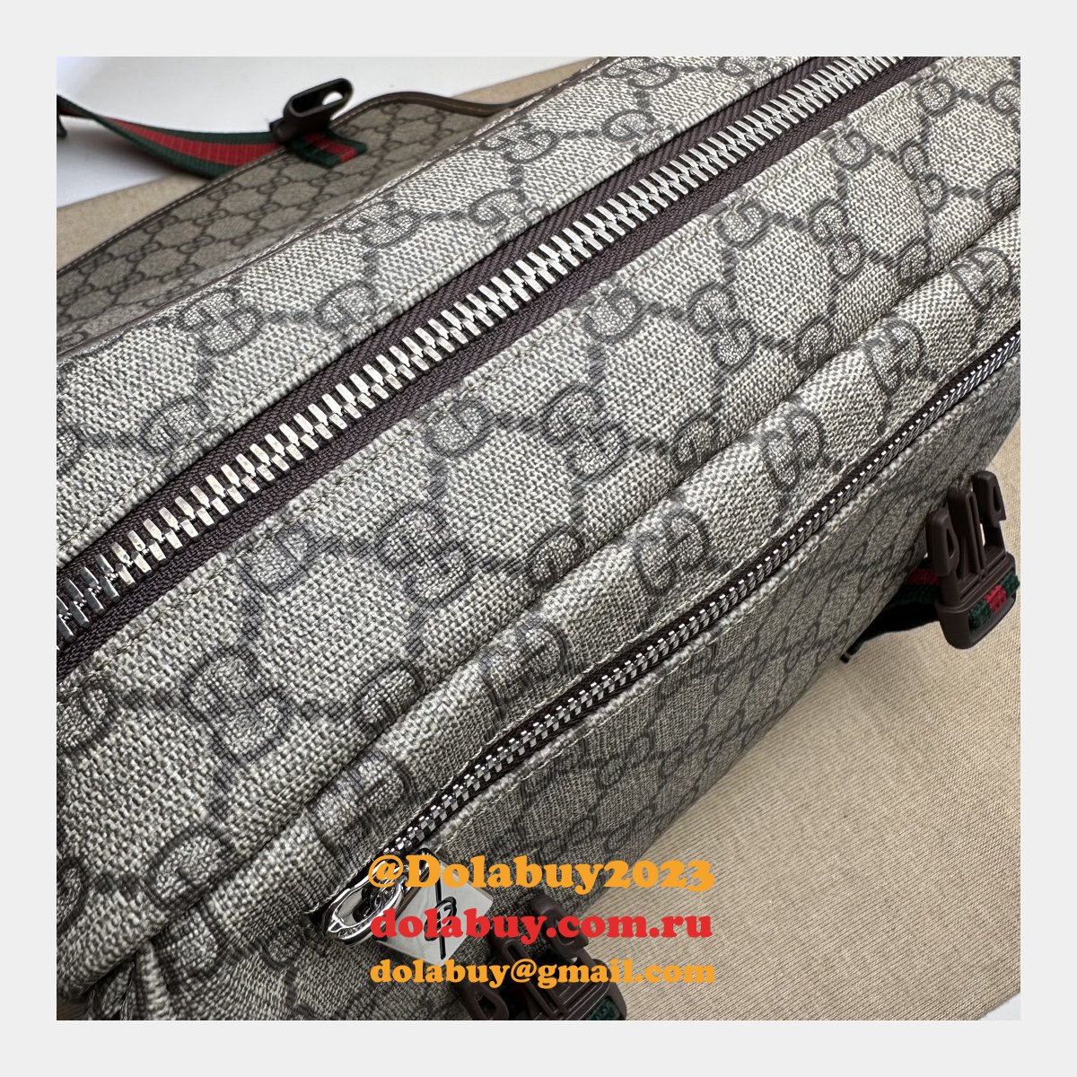 Gucci Designer 760123 Mens Messenger Replica Bag