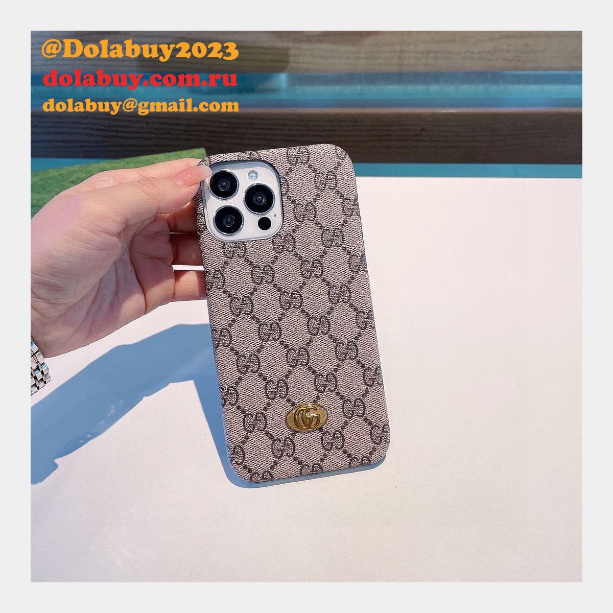 Fake Gucci Case Designer Mobile 12/13/14 Pro Max Phone Cases