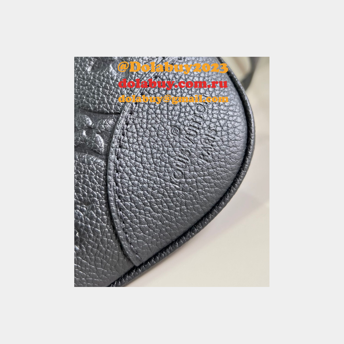 Louis Vuitton M12930 Boulogne Black Replica Top Quality Bag