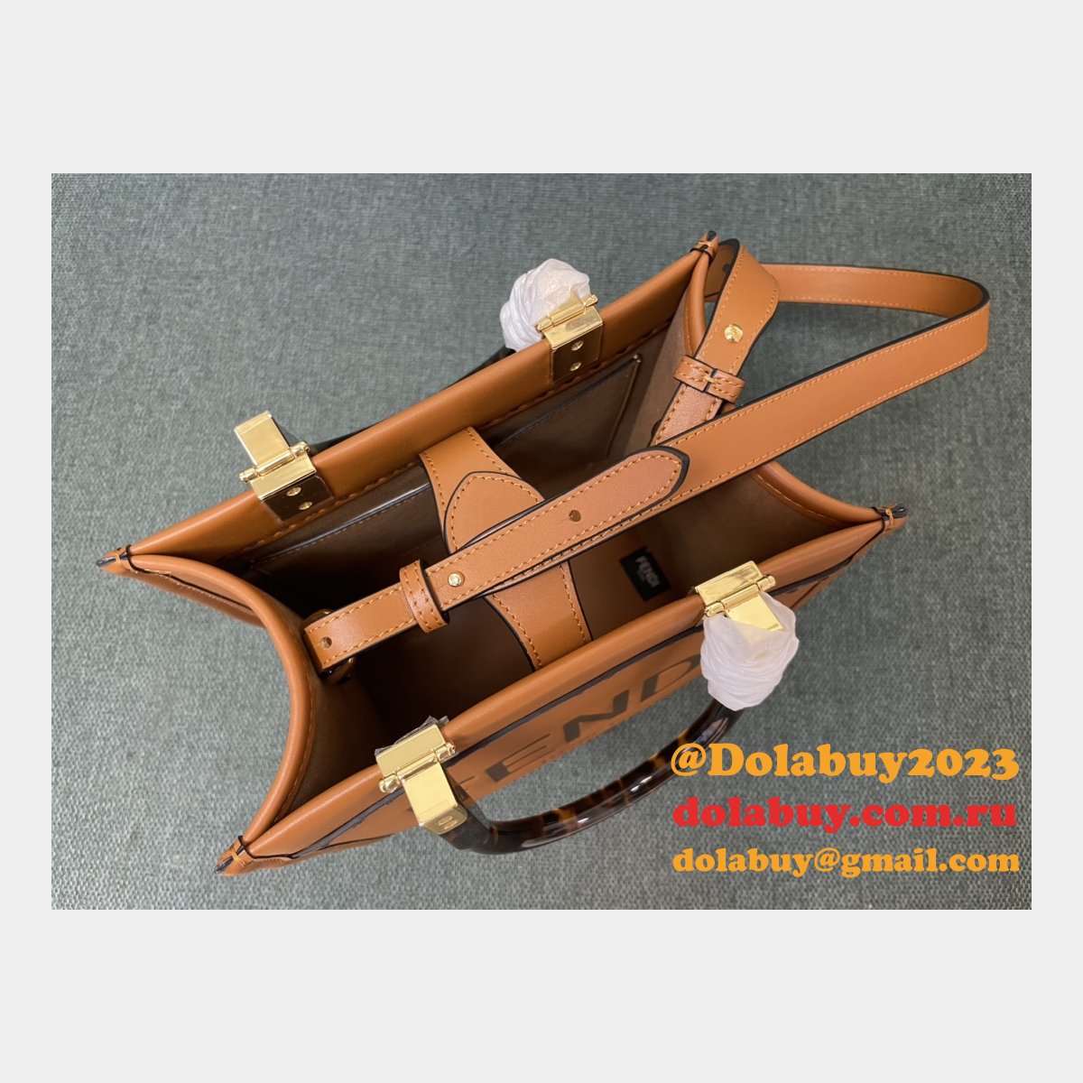 Replica Top Quality FENDI TOTE Sunshine mini handbag