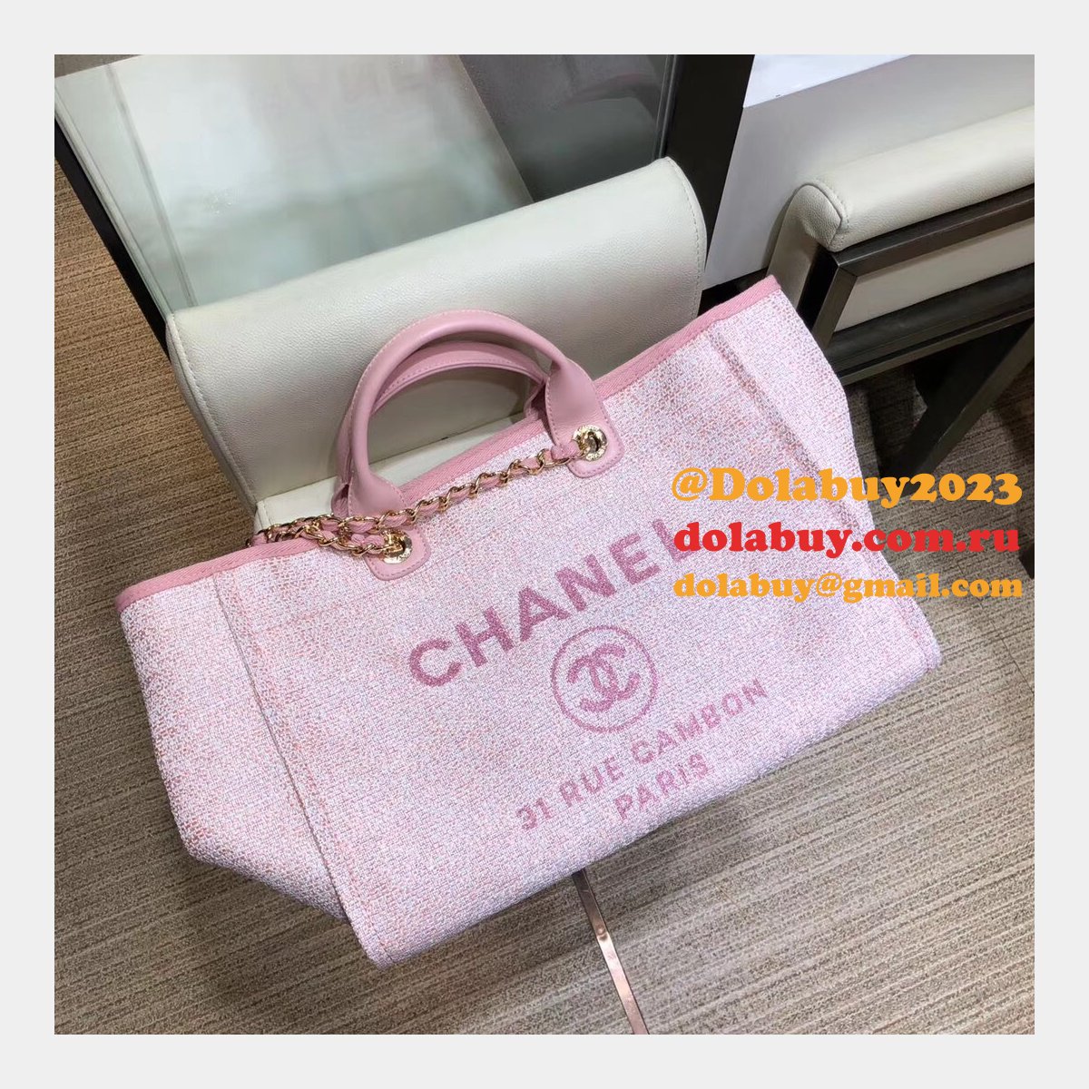 CC Top Quality 2020 Terrycloth Beach Tote Bag