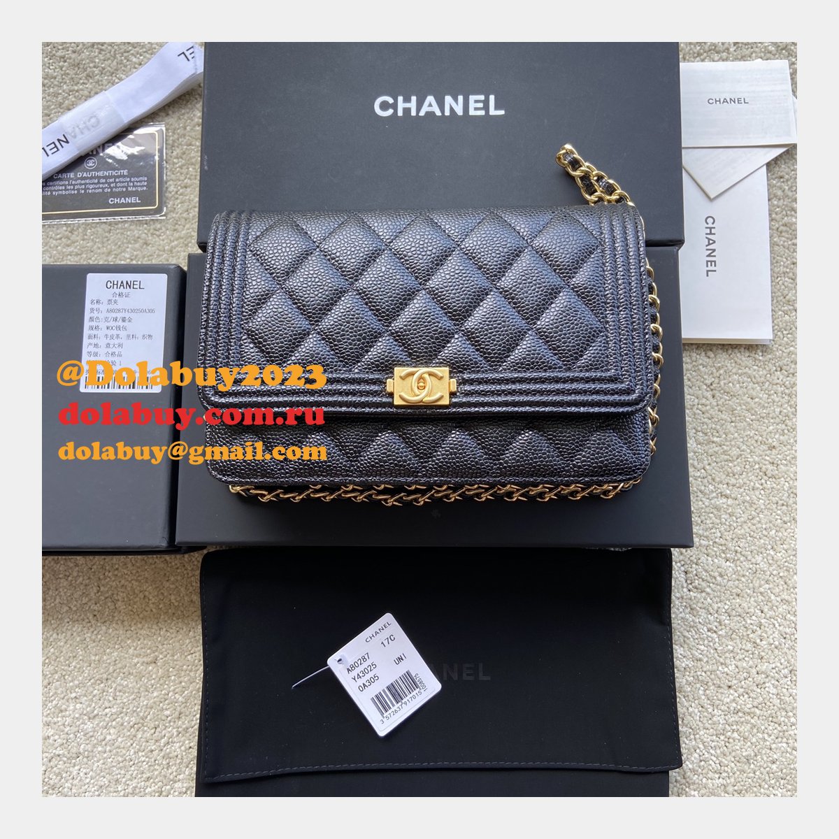 Designer CC WOC High Quality HANDBAG A80287