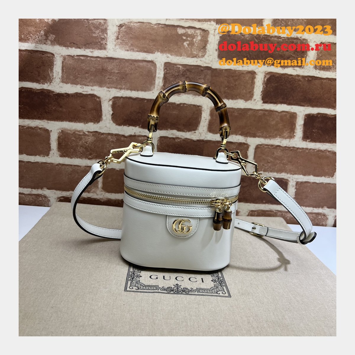 Duplicate Bamboo Shoulder 760200 Designer Gucci Fashion Bag