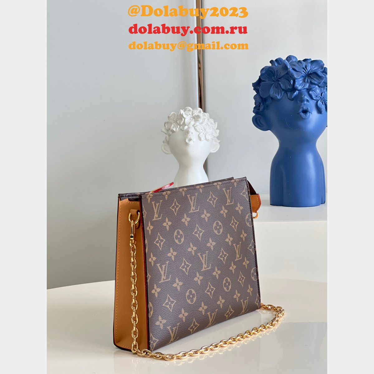 Fake Louis Vuitton 7 Star M81412 Toiletry Pouch On Chain Bag