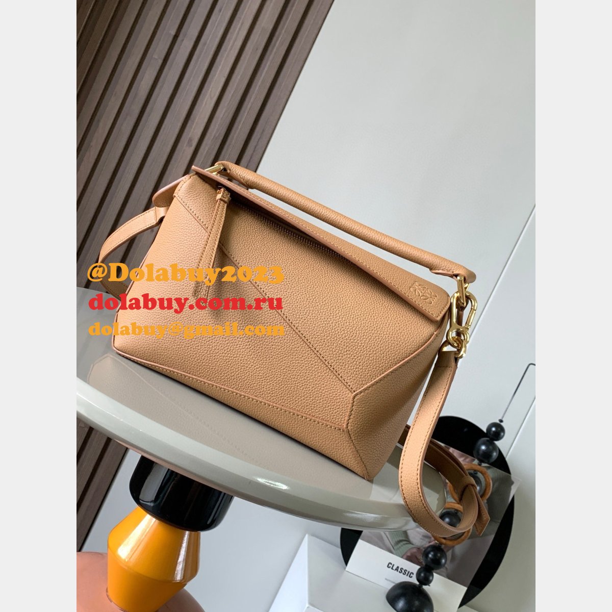 Top Quality Puzzle Bag In Soft Grained Calfskin Medium 29CM