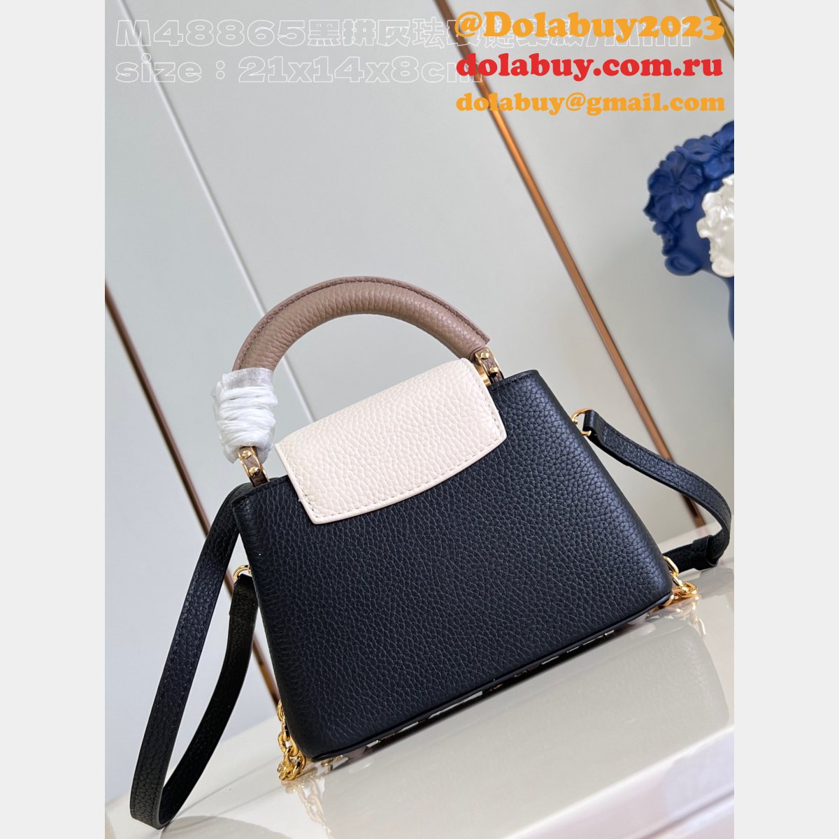 How To Buy Louis Vuitton Capucines M48865 Replica Bag