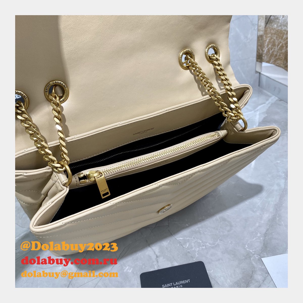 Designer Perfect YSL LOULOU 487216 HANDBAG 32CM