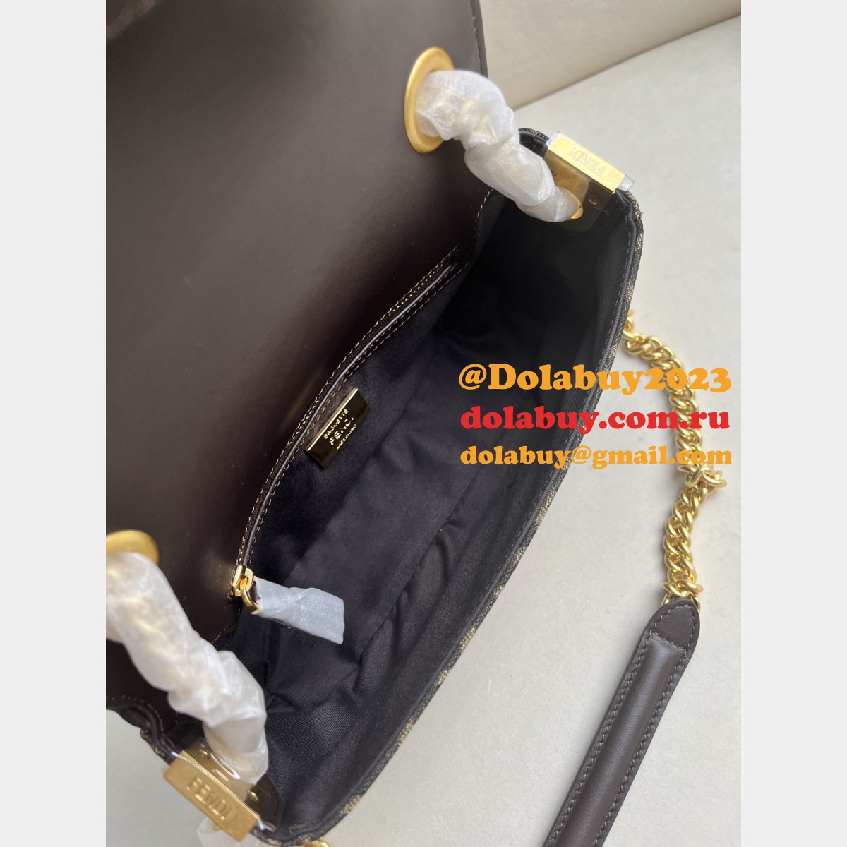Best FENDI Iconic Baguette FF logo Luxury HANDBAG