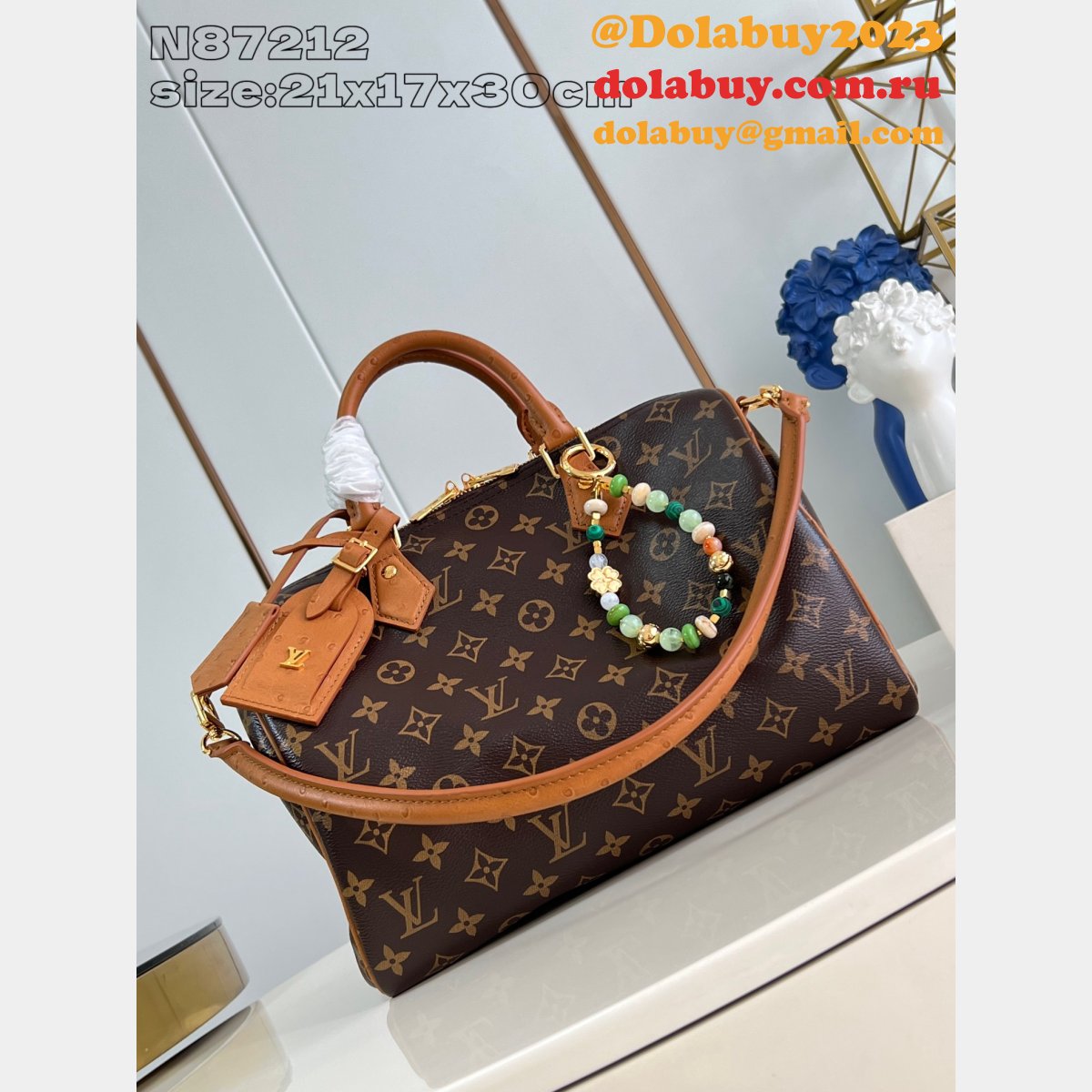 Louis Vuitton N87212/M11945 Speedy Soft 30 Crafty/Boho Knockoff Bags