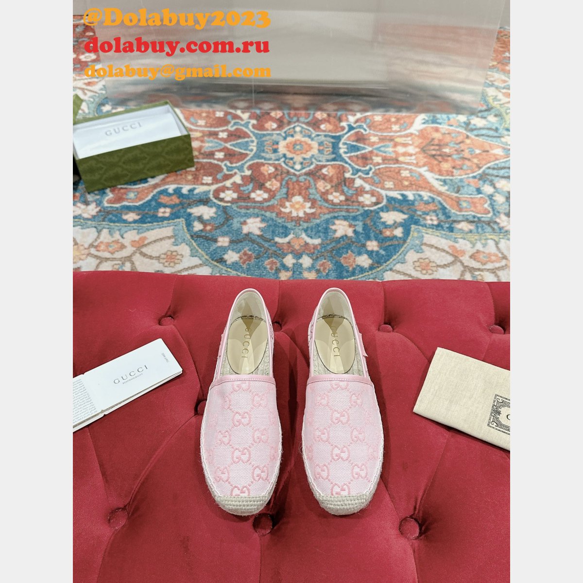 Duplicate Wholesale gucci Fashion ESPADRILLE