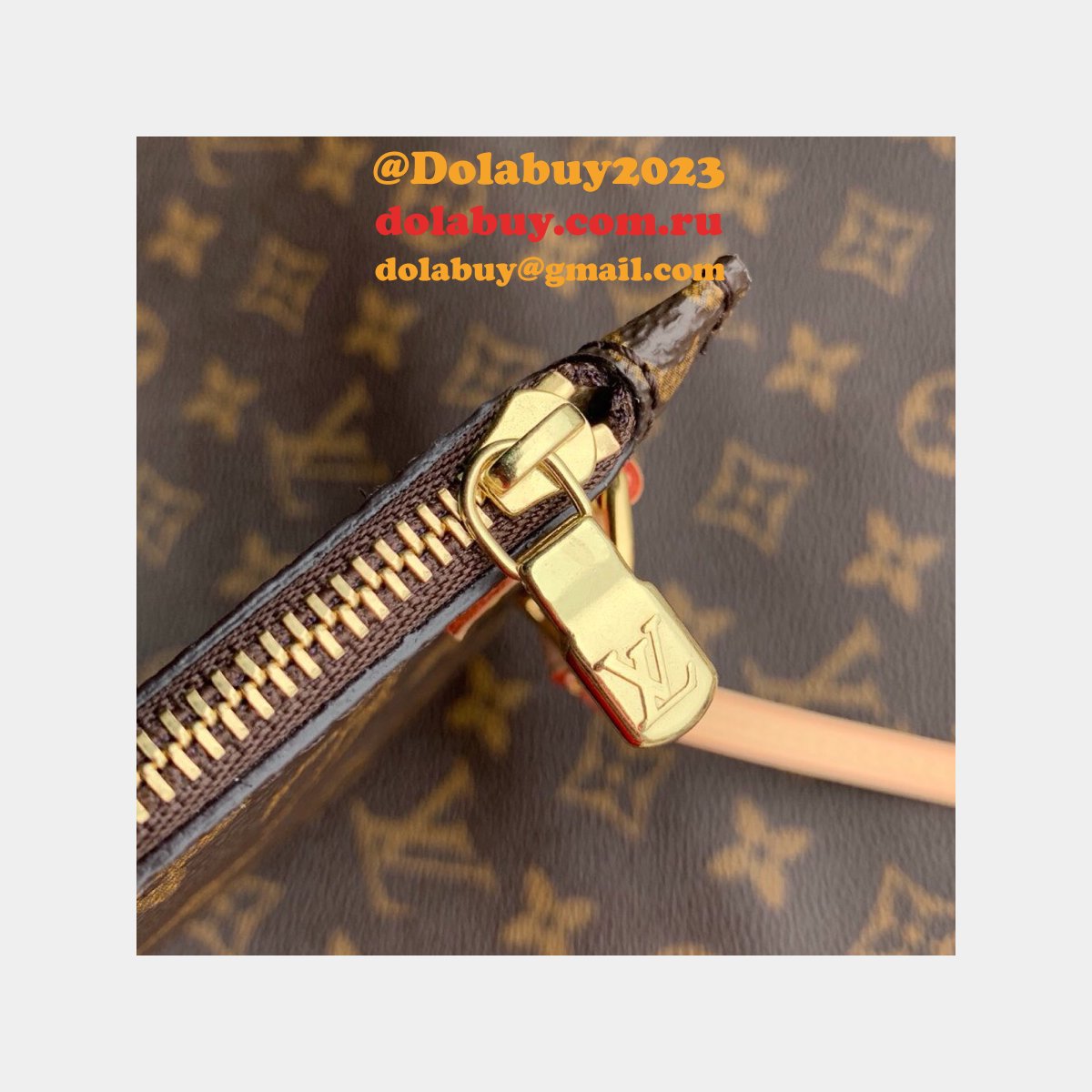 Top Quality louis vuitton neverfull GM M40990 beige 40CM