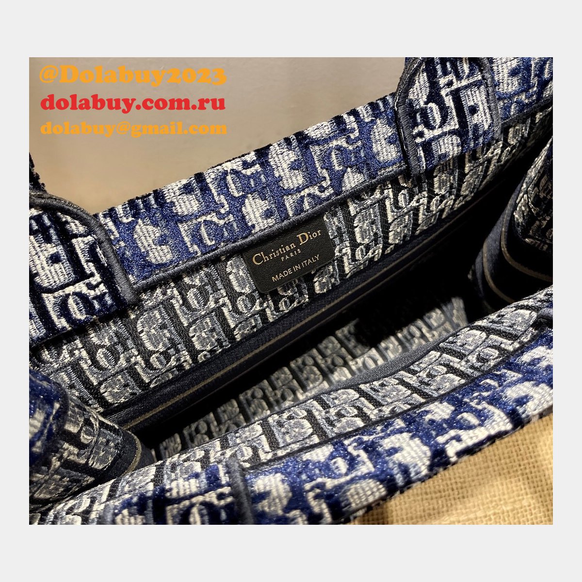 Where To Buy Christian Dior CD Book Tote Fake Handbags