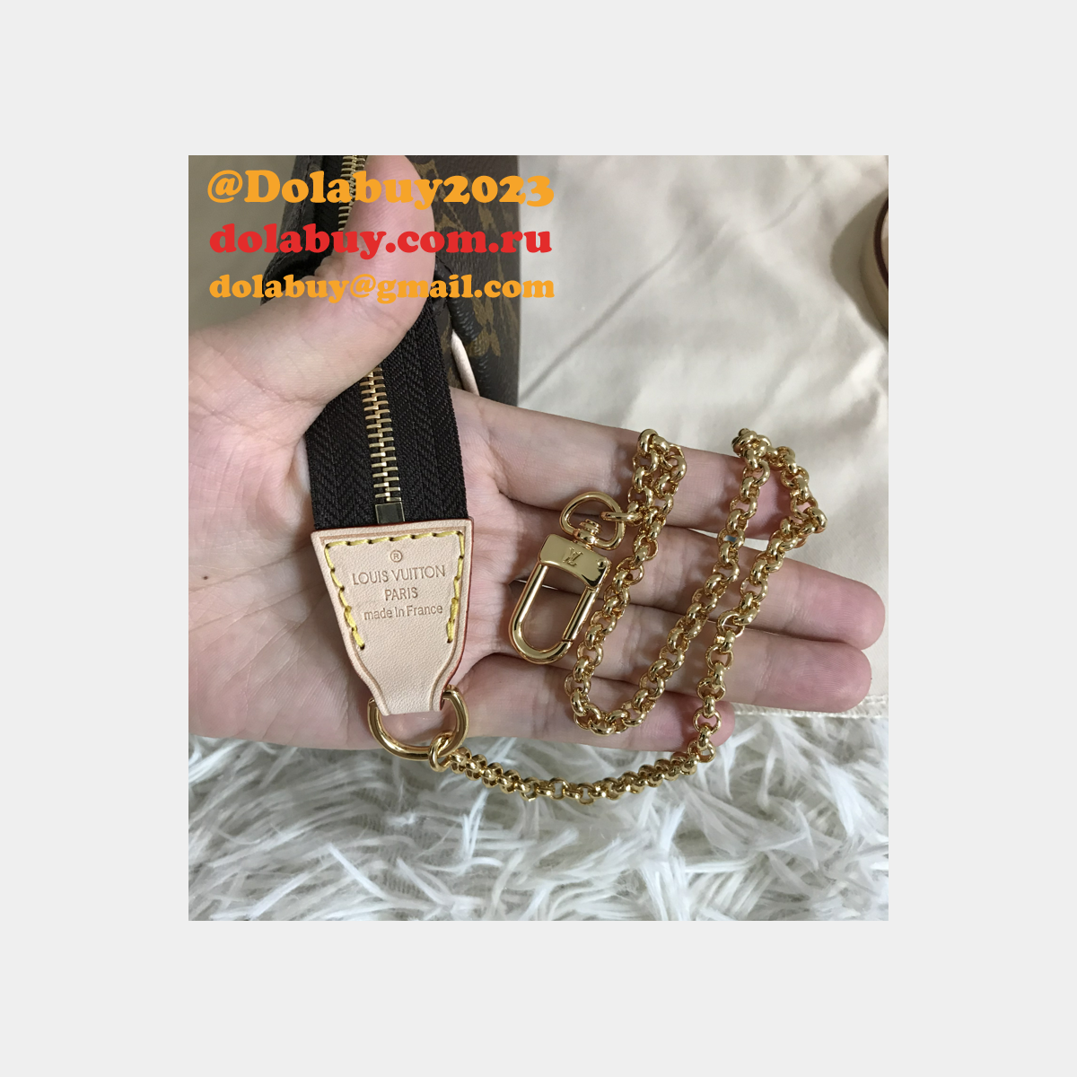 Louis Vuitton EVA Clutch Monogram in Brown Fake M95567 Bag