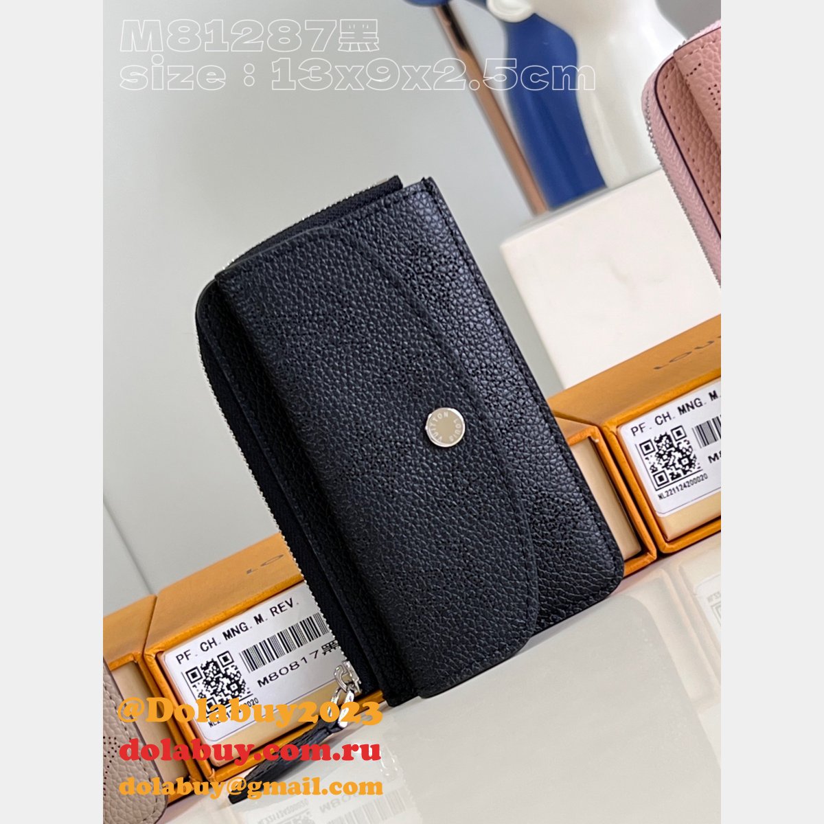 Card Holder Recto Verso Mahina M81287 Louis Vuitton Luxury Fake Bag
