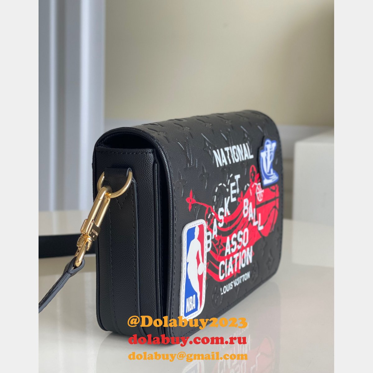 Shop For Quality Louis Vuitton Replica LVxNBA Studio Messenger M58498 Bags