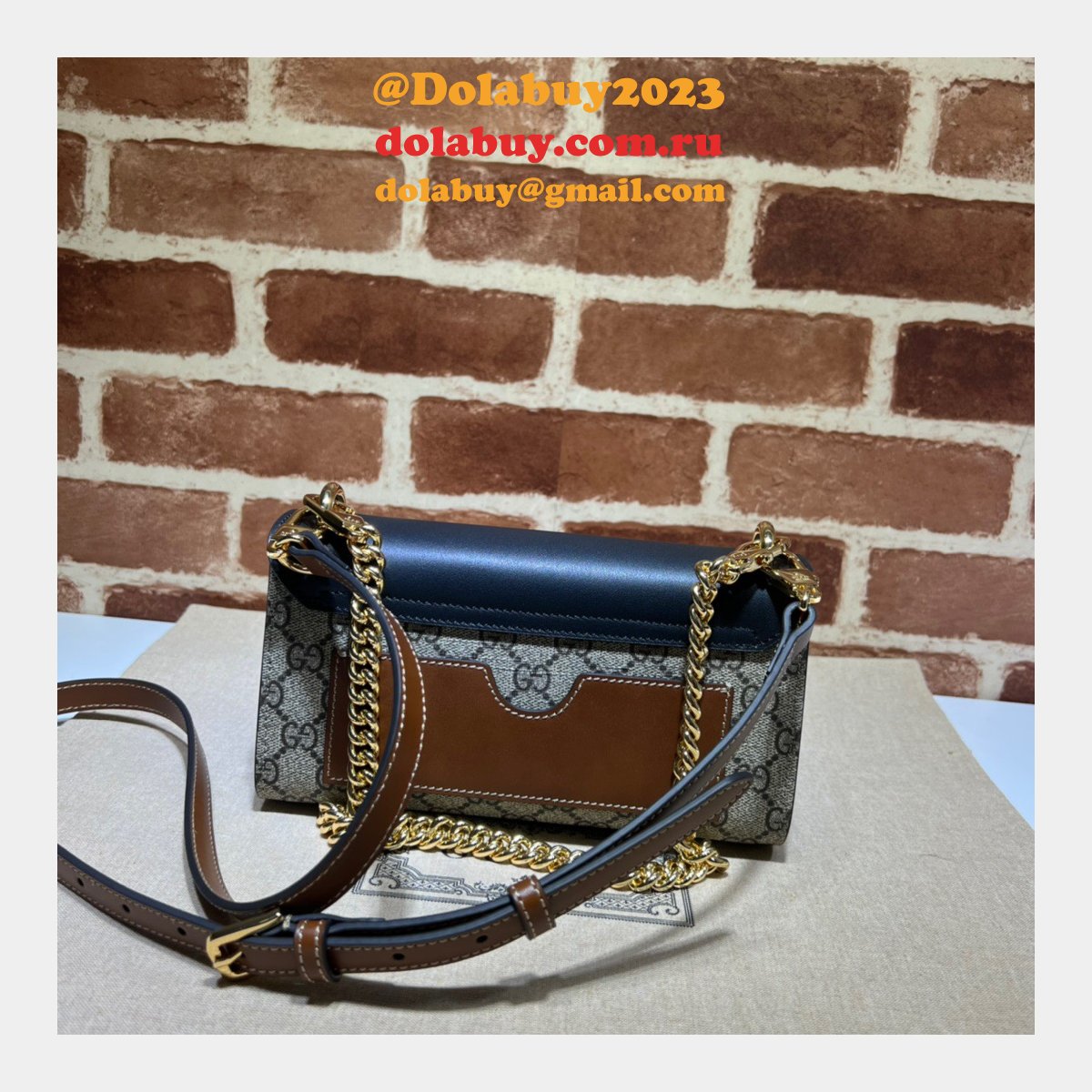 Quality Gucci Replica Padlock Chain 735103 Shoulder Bag
