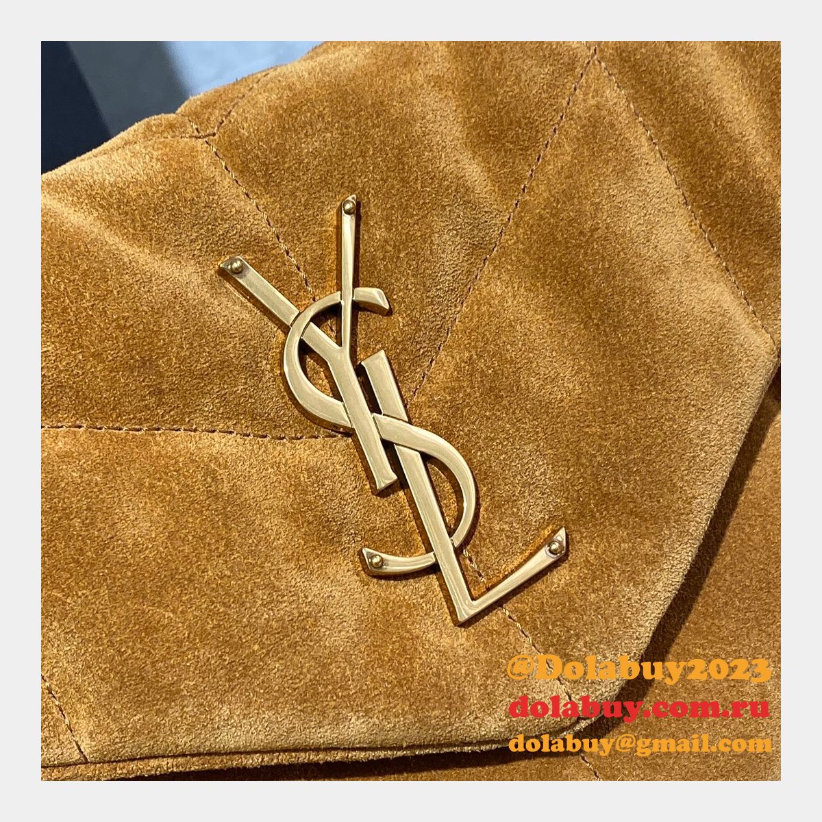 YSL Cheap Loulou Puffer Shoulder Bag 29CM